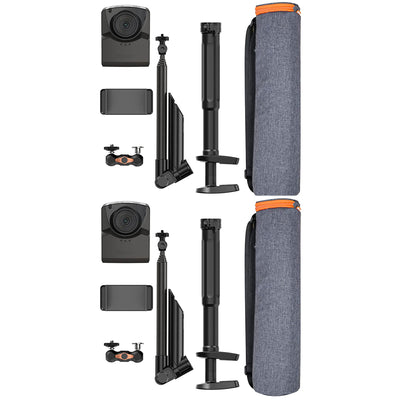 Brinno BAC2000 HD 1080p Movie Time Lapse Camera w/ 99 Day Battery Life (2 Pack)