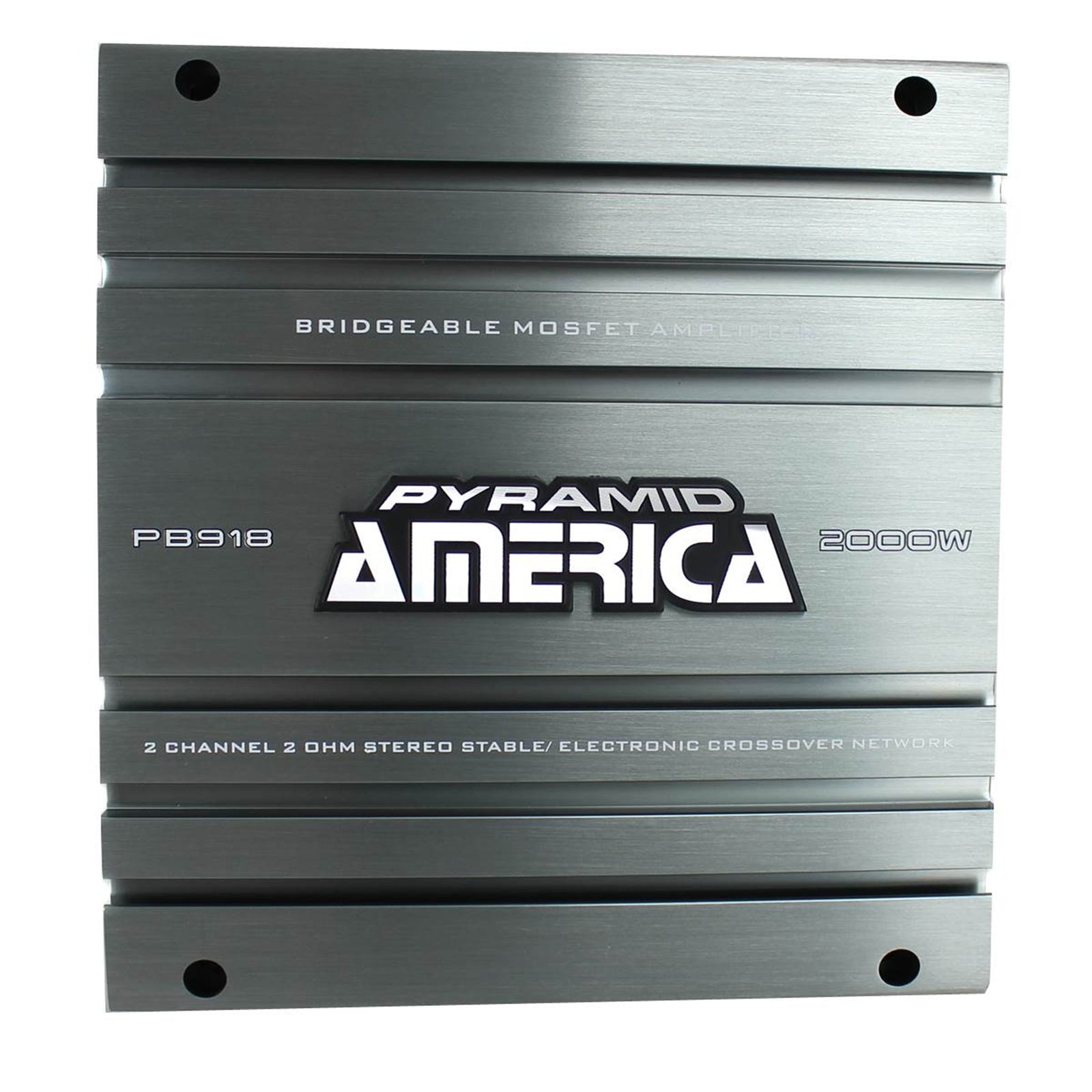 Pyramid 2000W 2 Channel Car Audio Amplifier Power Bridgeable MOSFET (Open Box) - VMInnovations