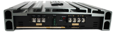 Pyramid 2000W 2 Channel Car Audio Amplifier Power Amp Bridgeable (For Parts)