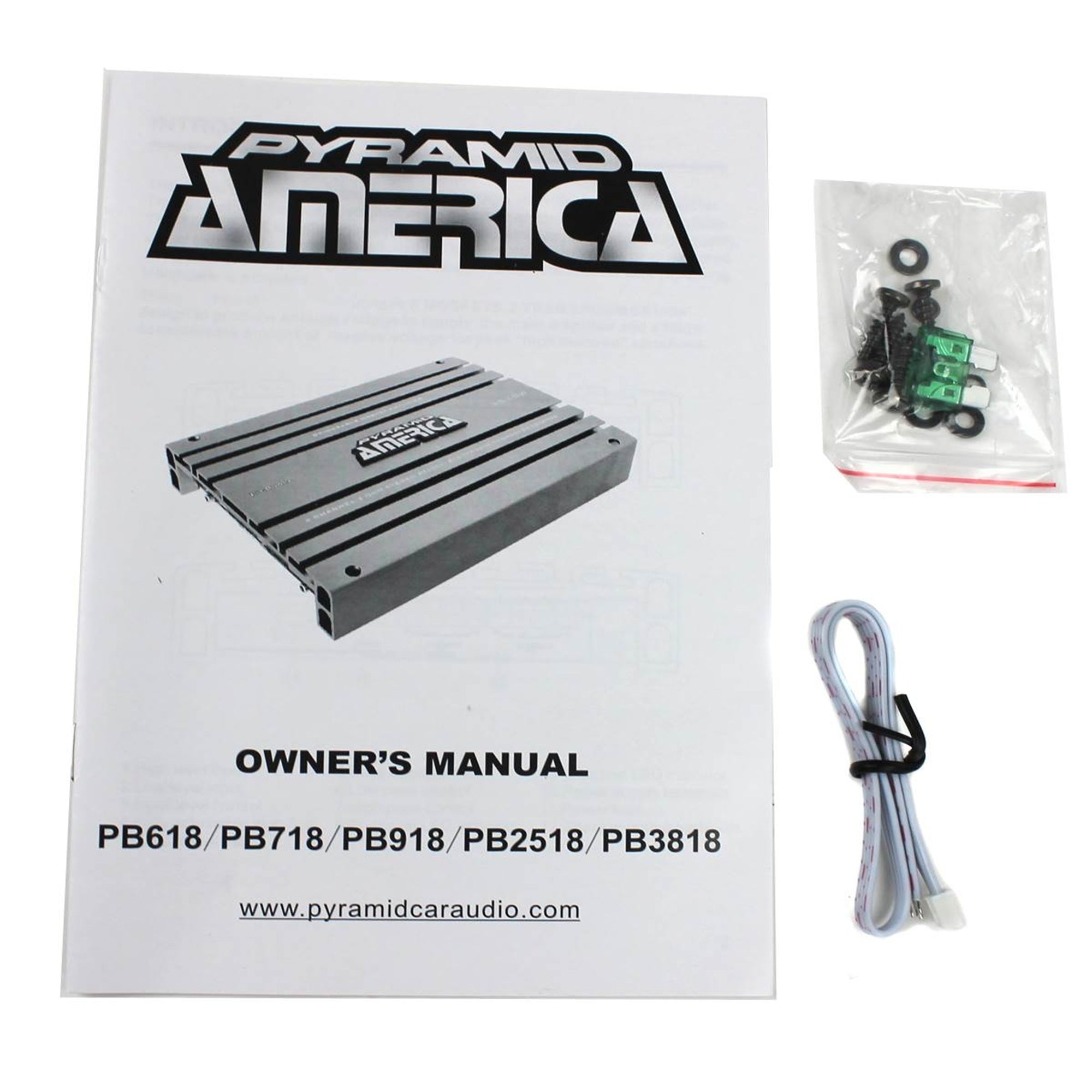 Pyramid 2000W 2 Channel Car Audio Amplifier Power Bridgeable MOSFET (Open Box) - VMInnovations