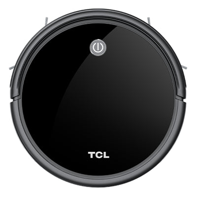 TCL Sweeva 1000 Slim Rechargeable Robot Vacuum Cleaner w/ Remote Control, Black