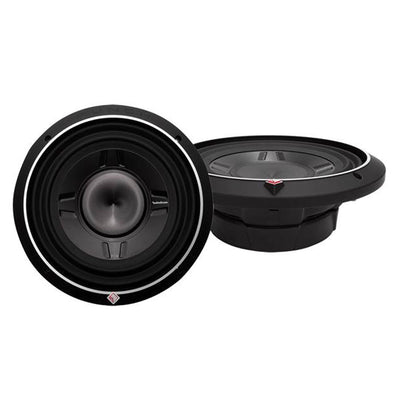 2) ROCKFORD FOSGATE P3SD2-10 10" 1200 Watt Car Audio Shallow Subwoofer P3SD210