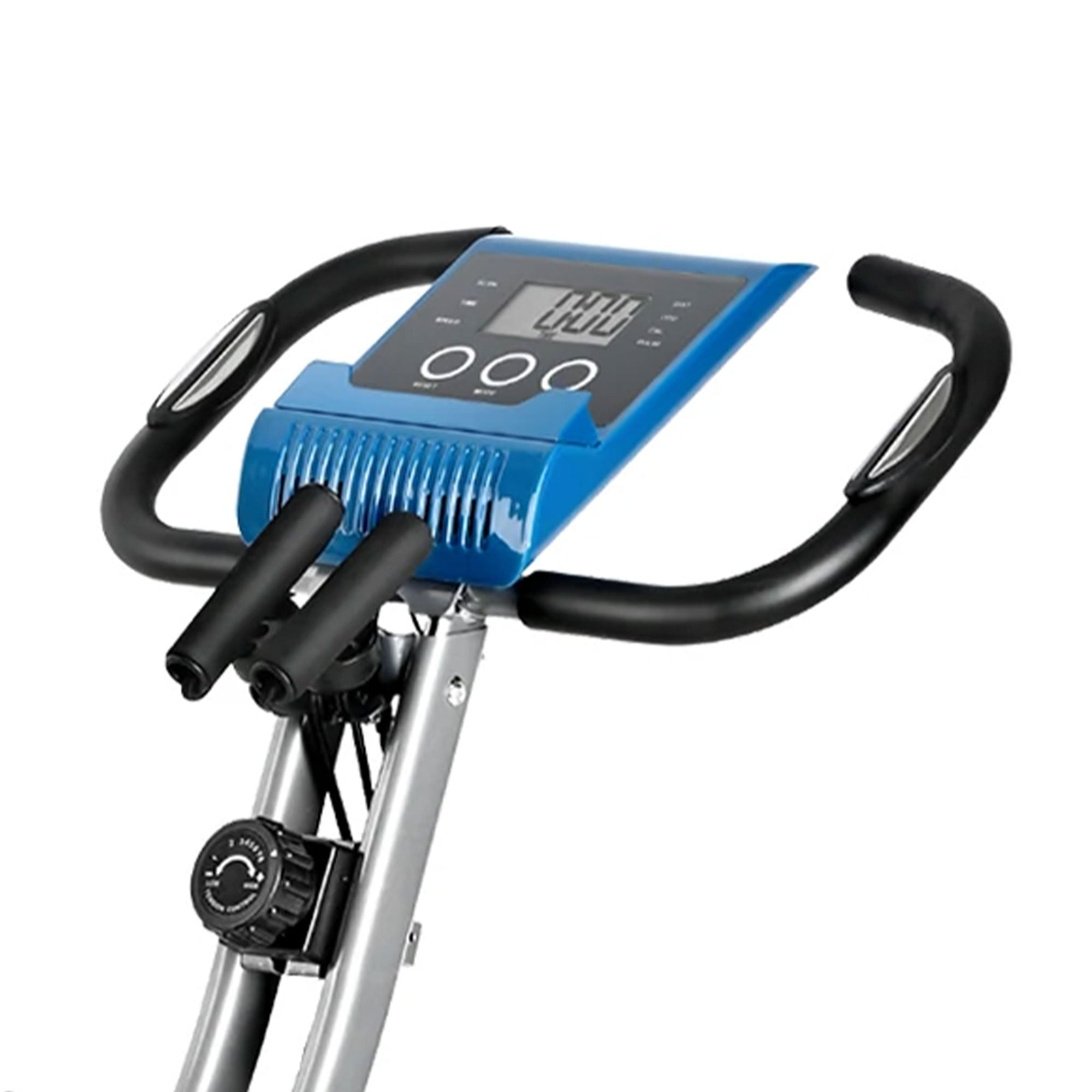 Wonder Maxi Folding Magnetic Indoor Exercise Bike with Arm Resistance Bands - VMInnovations