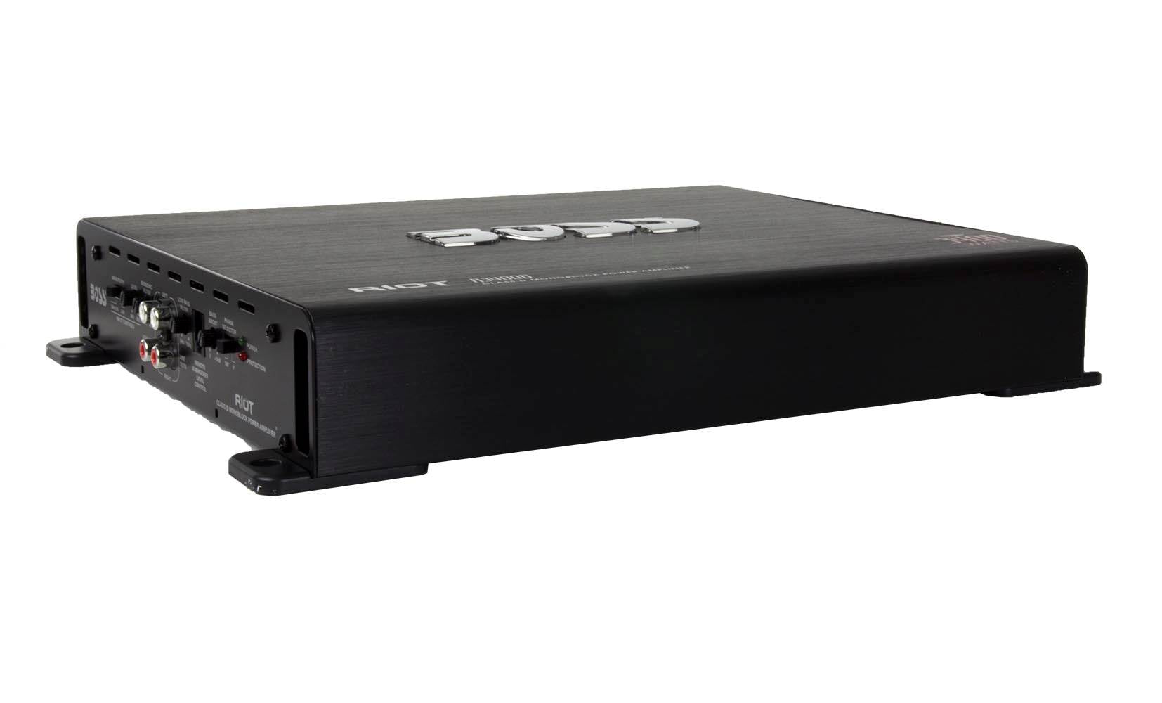BOSS Audio R3400D Riot 3400 Watt Monoblock Class D Car Audio Amplifier + Remote