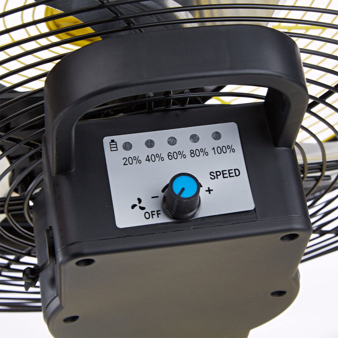 Lifesmart 12 In Rechargeable Battery Powdered Variable Speed Fan (Open Box) - VMInnovations