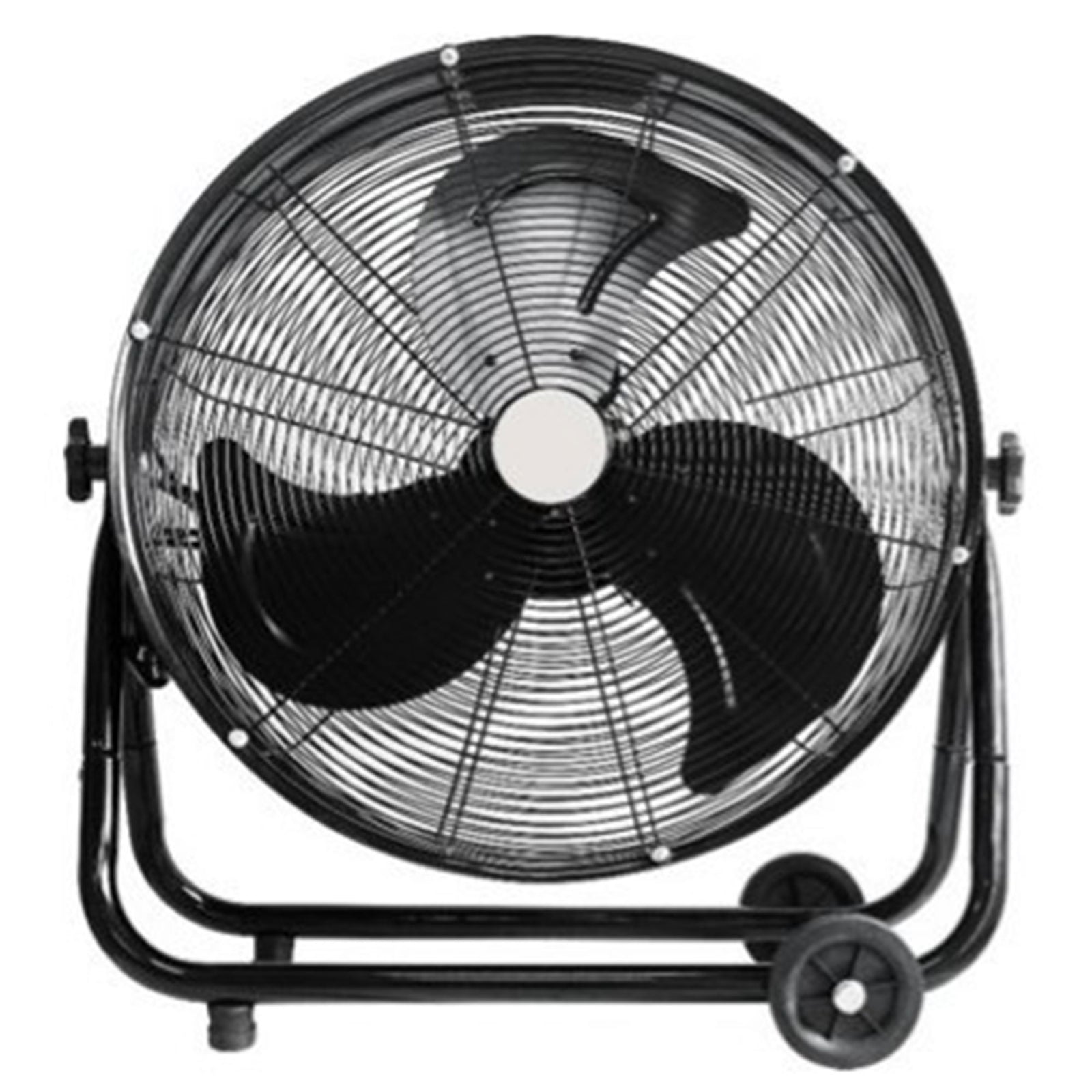Lifesmart FGD-24Y 24 Inch Recirculating Floor Fan with Caster Wheels,Black(Used) - VMInnovations