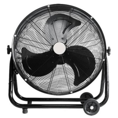 Lifesmart FGD-24Y 24 Inch Recirculating Floor Fan with Caster Wheels,Black(Used)