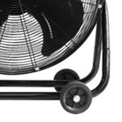 Lifesmart FGD-24Y 24 Inch Recirculating Floor Fan with Caster Wheels, Black