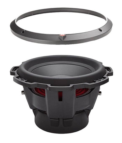 2) Rockford Fosgate P2D210 10" 1200 Watt 2-Ohm Punch Series Car Audio Subwoofers