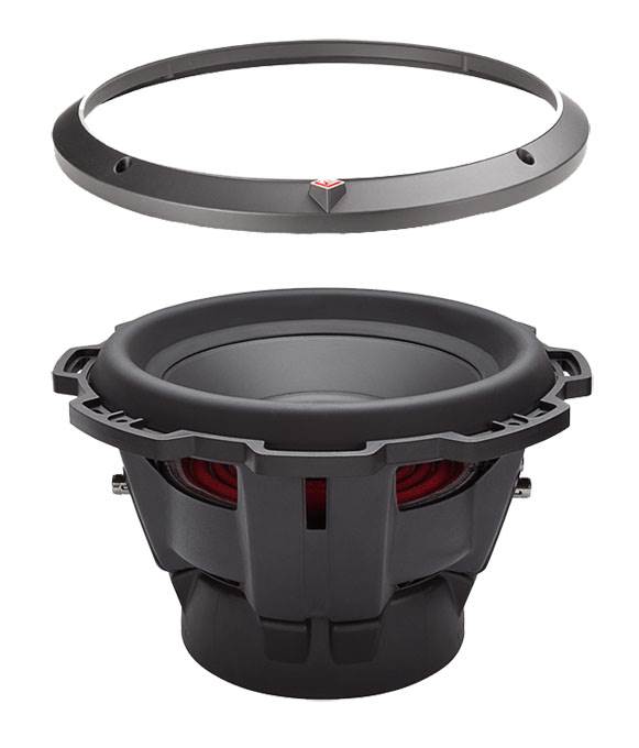 2) Rockford Fosgate P2D210 10" 1200 Watt 2-Ohm Punch Series Car Audio Subwoofers