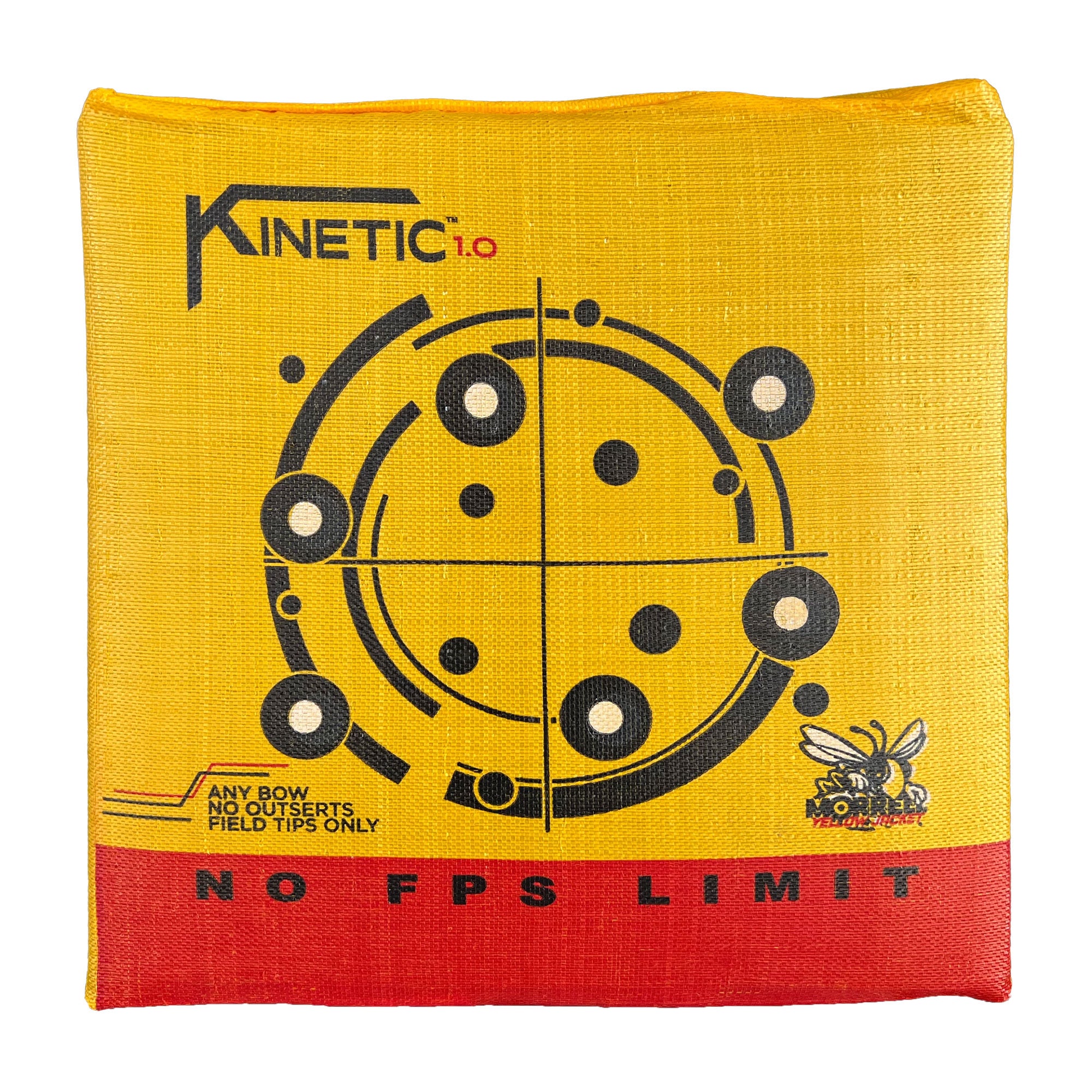 2-Side Yellow Jacket Kinetic 1.0 Field Point Archery Bag Target (Open Box) - VMInnovations
