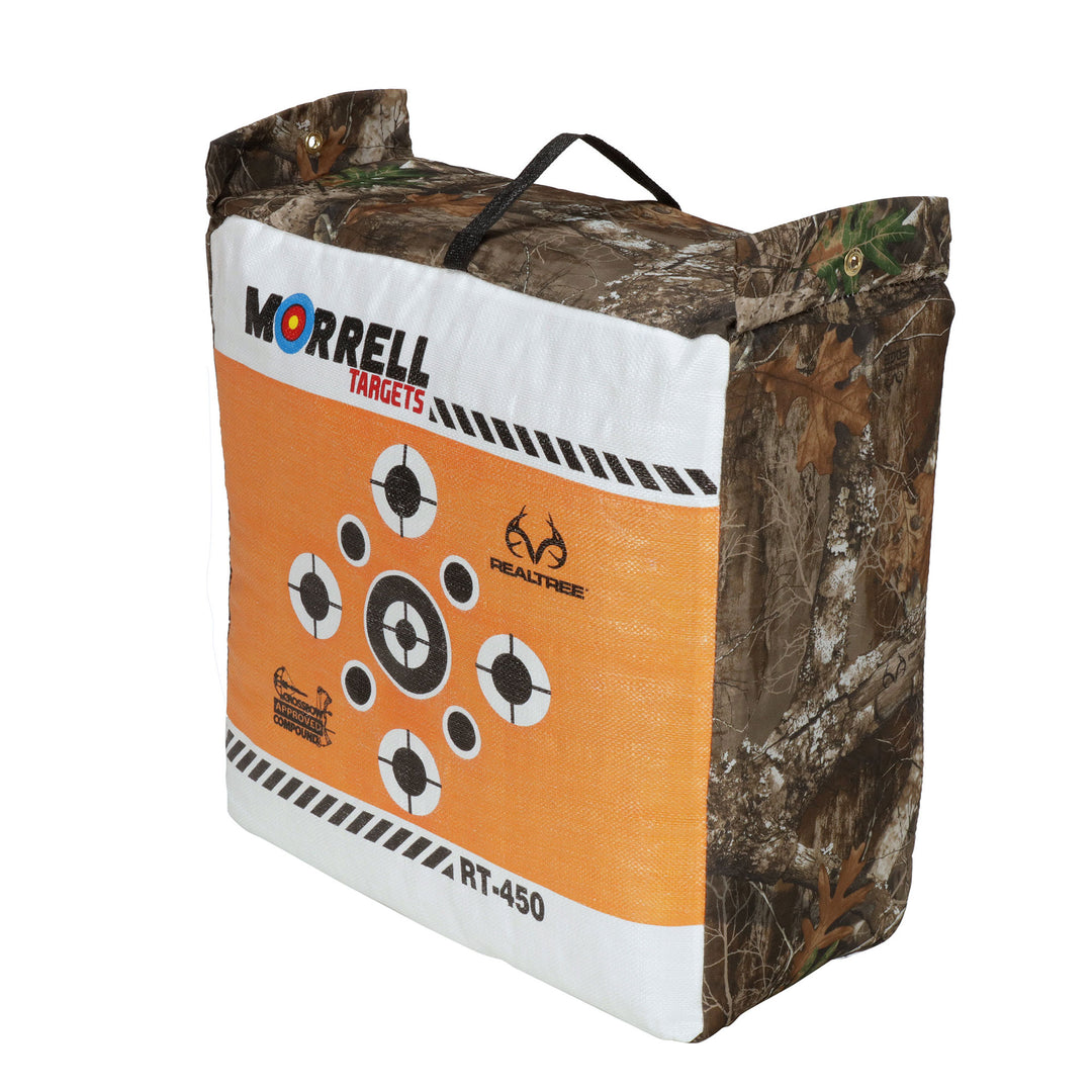 Morrell 2-Sided Archery Bag Target, E-Z Carrying Handle, Edge Camouflage (Used) - VMInnovations