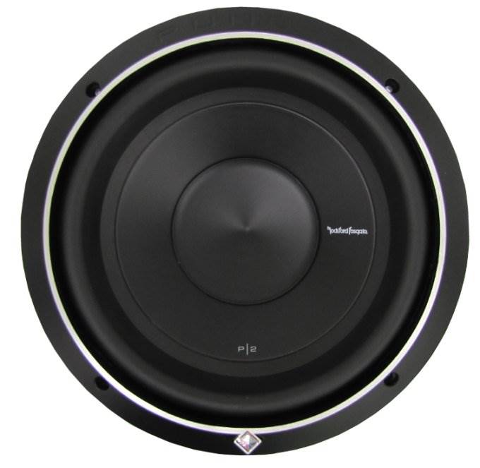 ROCKFORD FOSGATE P2D4-10 10" 600 Watt 4-Ohm Car Audio Subwoofer (Open Box)