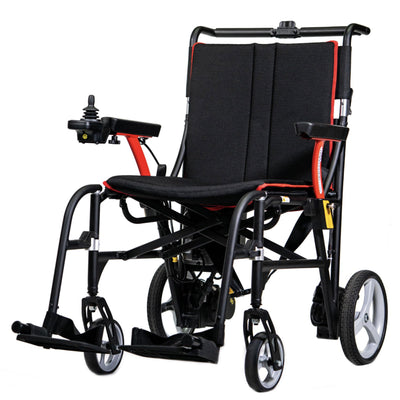 FeatherChair Featherweight Electric Power Folding Wheelchair with Hand Control