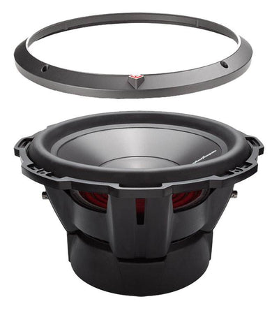 ROCKFORD FOSGATE  12" 1200 Watt 2-Ohm DVC Car Audio Subwoofer Sub (For Parts)