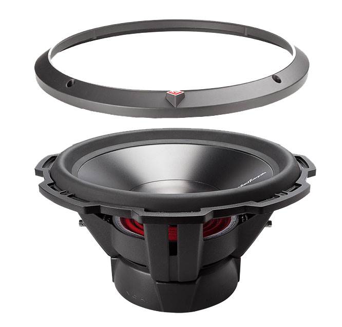ROCKFORD FOSGATE 15" 1200 Watt 2-Ohm Car Audio Subwoofer Sub P3D215 (Open Box)