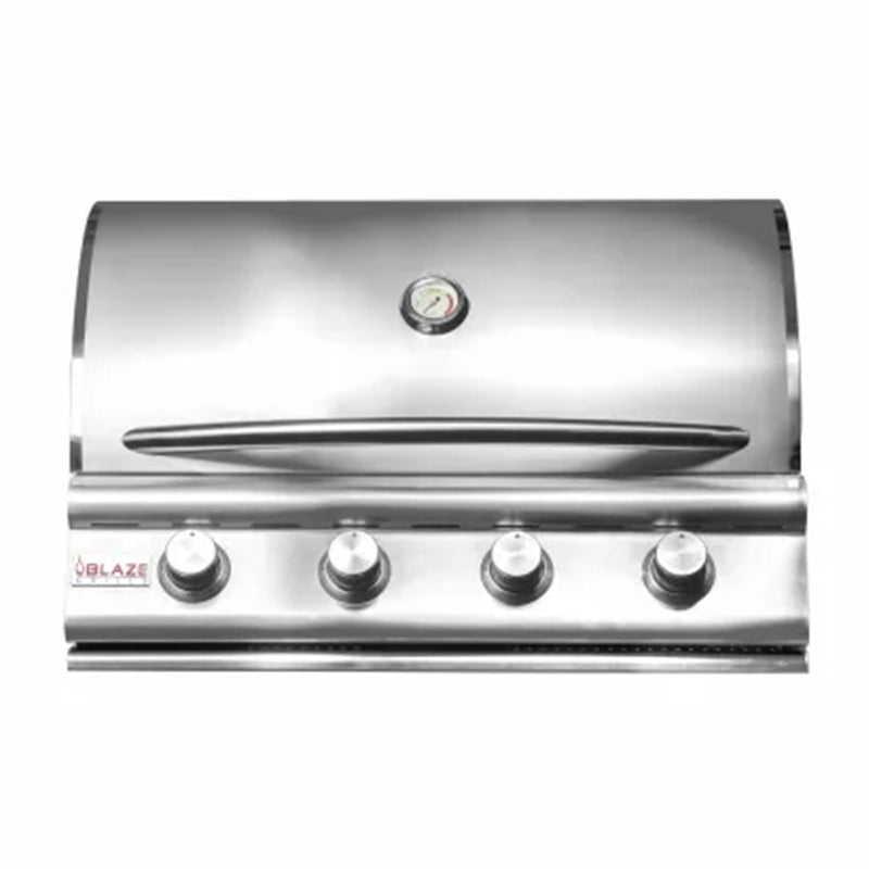 Blaze Prelude LBM 32-Inch 4-Burner Built-in Natural Gas Stainless Steel Grill