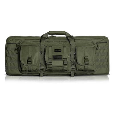 Tacticon Armament BattleBag 36 Inch Nylon Double Slot Bag Gear Case, Olive Green - VMInnovations