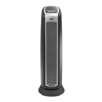Lasko Portable Electric 1500W Oscillating Ceramic Tower Space Heater (3 Pack)