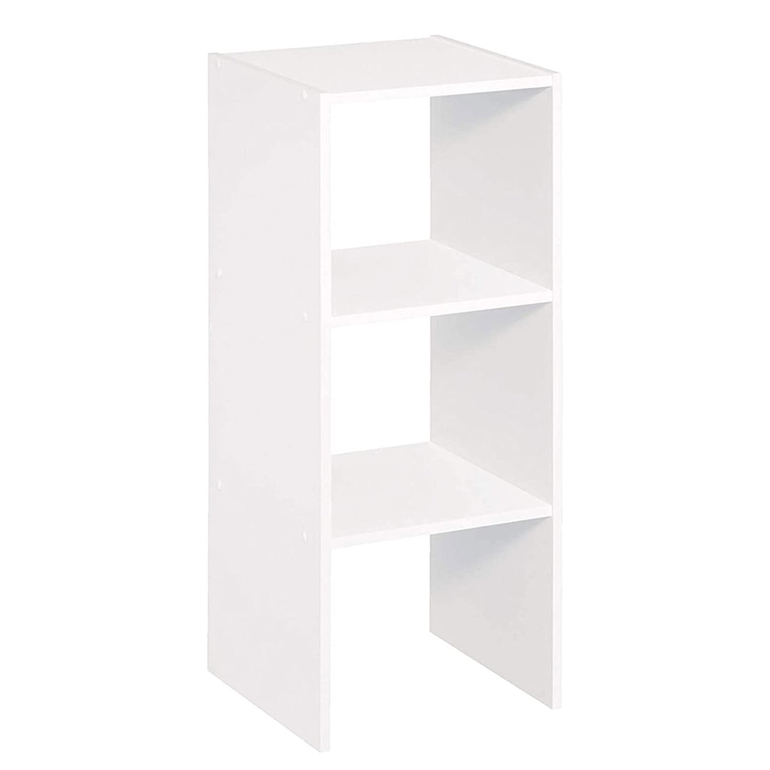 ClosetMaid Decorative Home Stackable 2-Cube Organizer Storage, White (3 Pack)