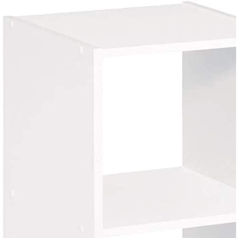 ClosetMaid Decorative Home Stackable 2-Cube Organizer Storage, White (3 Pack)