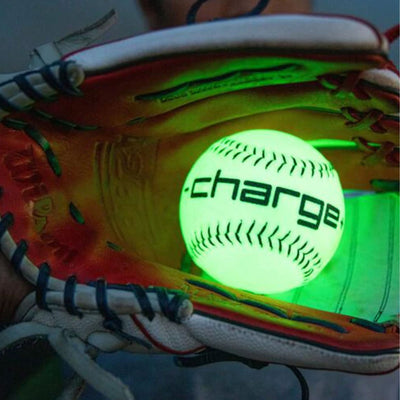 Chargeball Glow in the Dark Soccer PRO Kit w/Bag & Regulation Baseball (2 Pack) - VMInnovations
