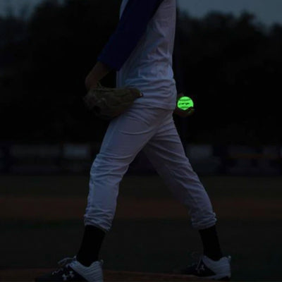 Chargeball Glow In The Dark Volleyball PRO Kit w/ Bag & Regulation Size Baseball - VMInnovations
