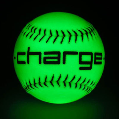 Chargeball Glow In The Dark Rugby Ball PRO Kit w/ Bag & 12 Inch Softball, 2 Pack - VMInnovations