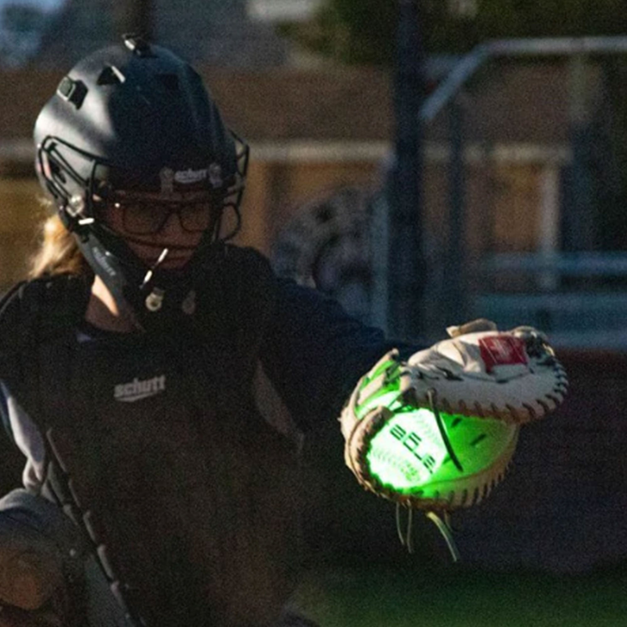 Chargeball Glow In The Dark Rugby Ball PRO Kit w/ Bag & 12 Inch Softball, 2 Pack - VMInnovations