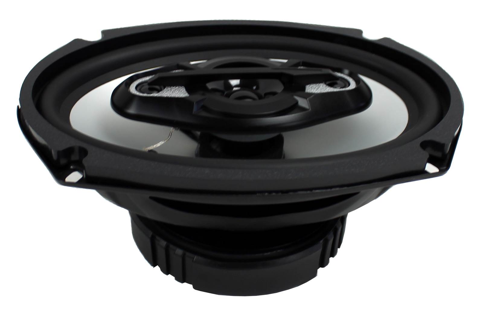 QPower Angled 6 x 9 Inch Speaker Box (2 Pack) & BOSS ONYX NX694 Speaker (2 Pack)
