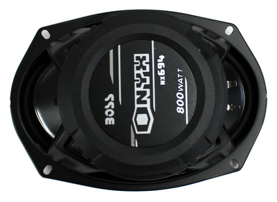 2) BOSS ONYX NX694 6x9" 800W 4-Way Car Audio Coaxial Speakers 4 Ohm - Open Box