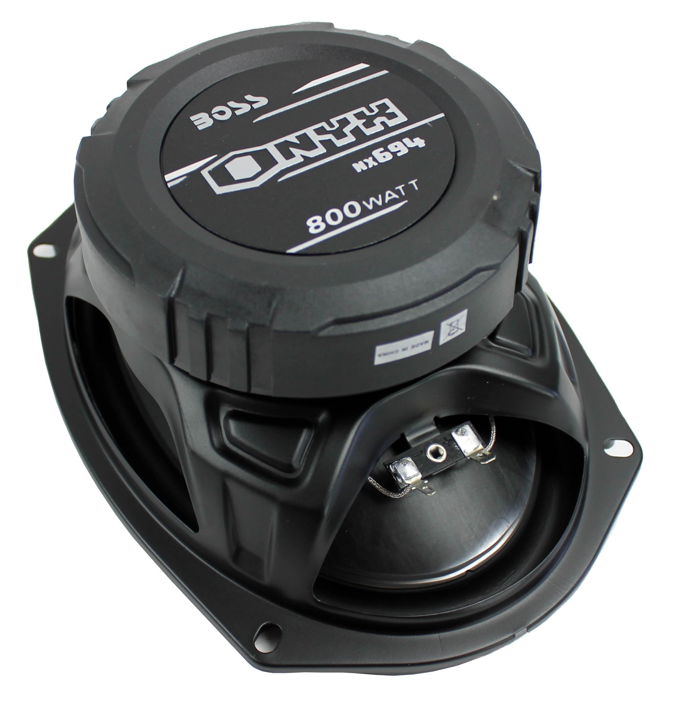 2) BOSS ONYX NX694 6x9" 800W 4-Way Car Audio Coaxial Speakers 4 Ohm - Open Box