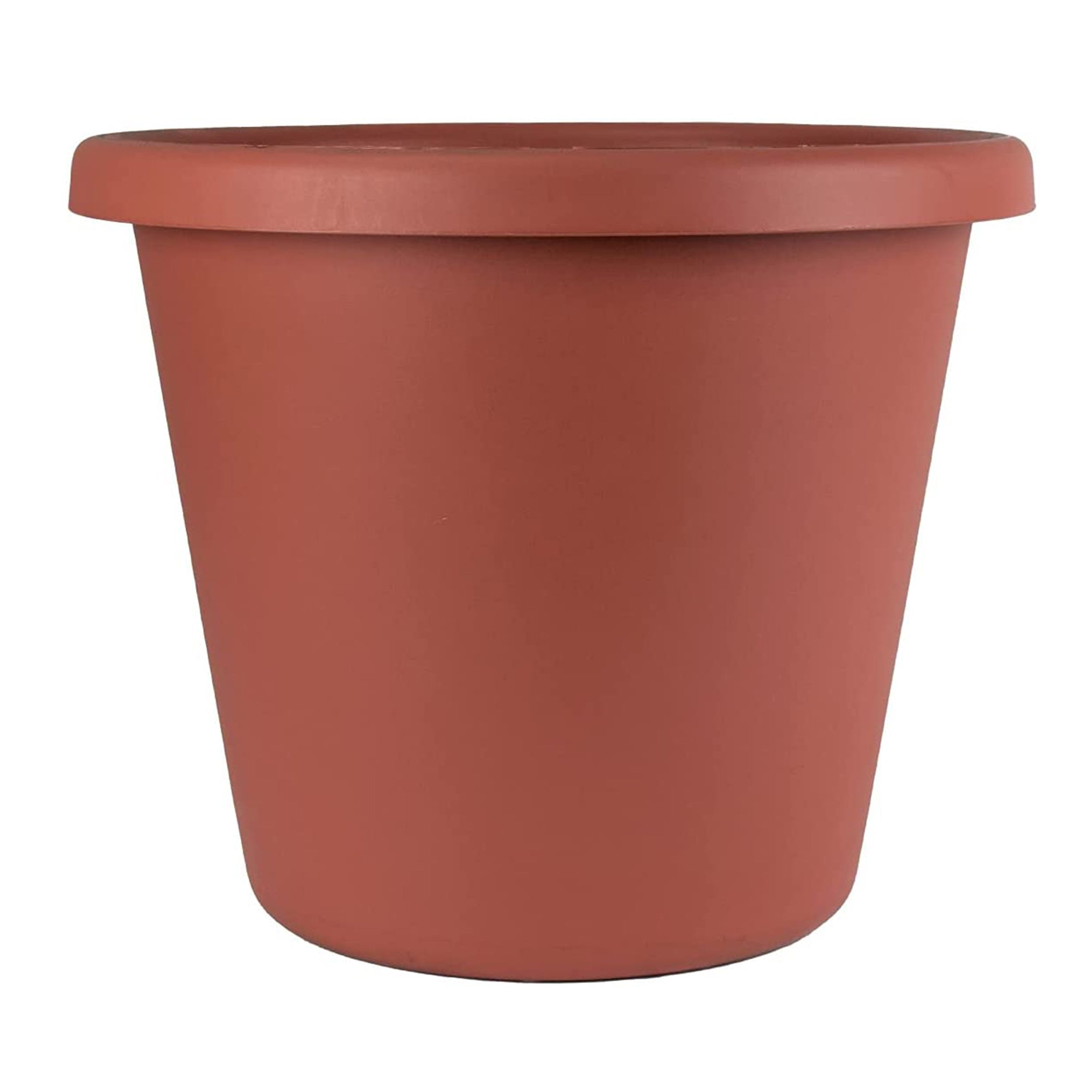 The HC Companies 14" Plastic Classic Pot Planter, Terra Cotta (Open Box) - VMInnovations