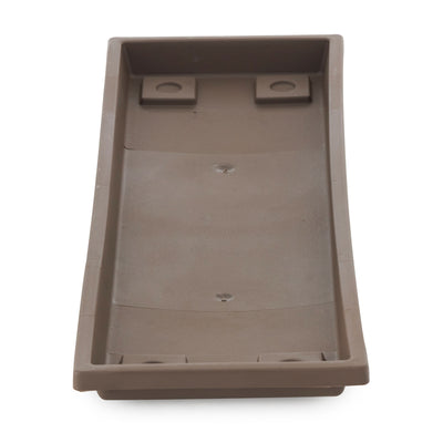 HC Companies Farmhouse 24 Inch Rectangular Flower Box Saucer,Chocolate(Open Box) - VMInnovations