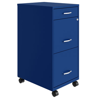 Space Solutions 18in Wide 3 Drawer Organizer Cabinet for Office (Open Box) - VMInnovations