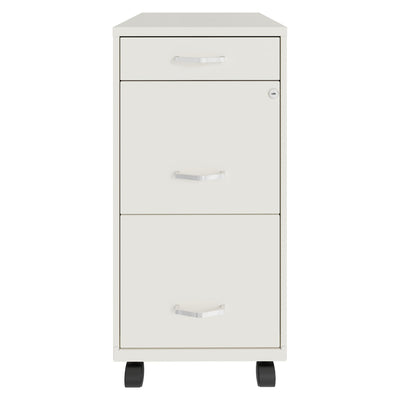 Space Solutions 18in Wide 3 Drawer Mobile Organizer Cabinet for Office (Damaged) - VMInnovations