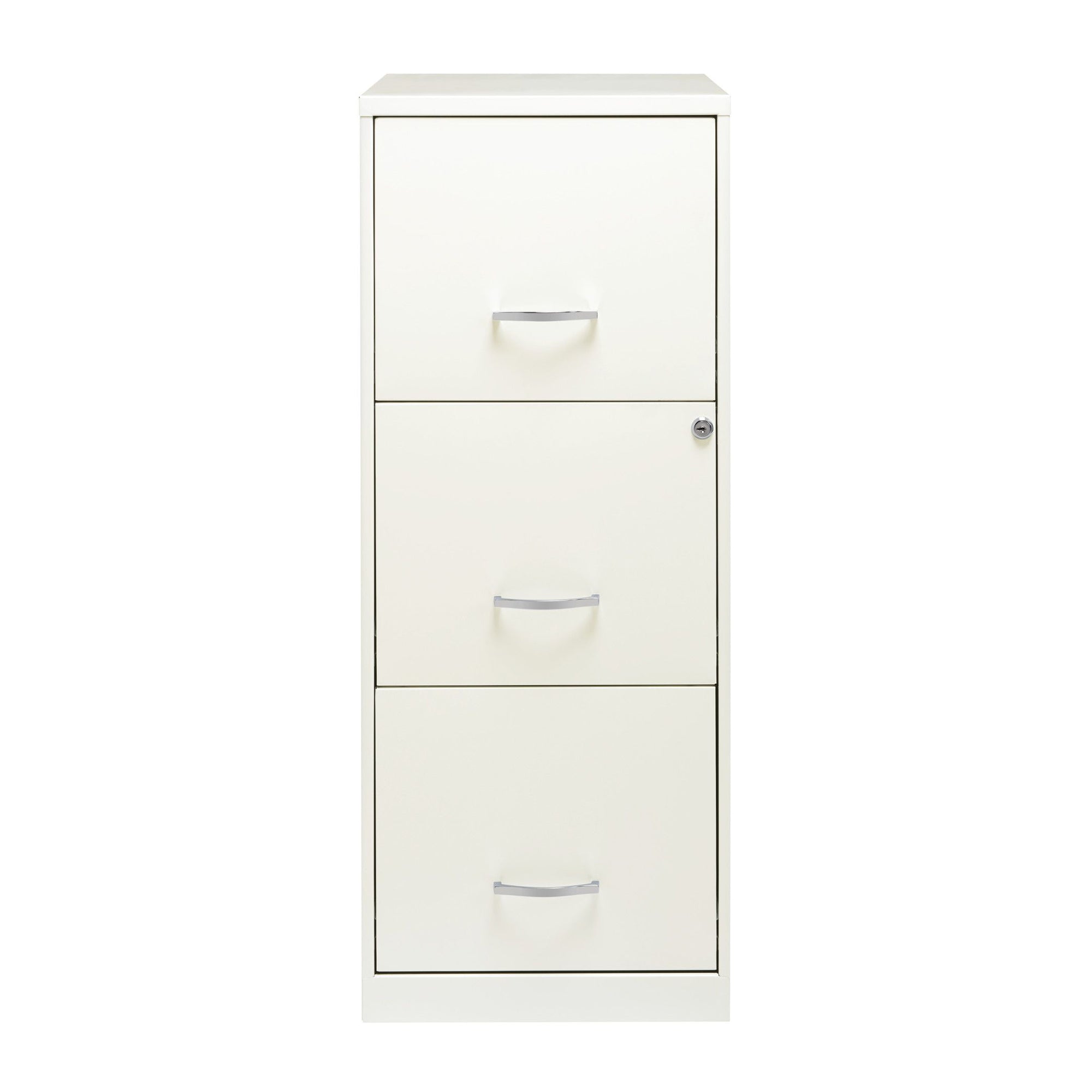 Space Solutions 18 Inch 3 Drawer Vertical Organizer Cabinet for Office(Open Box) - VMInnovations