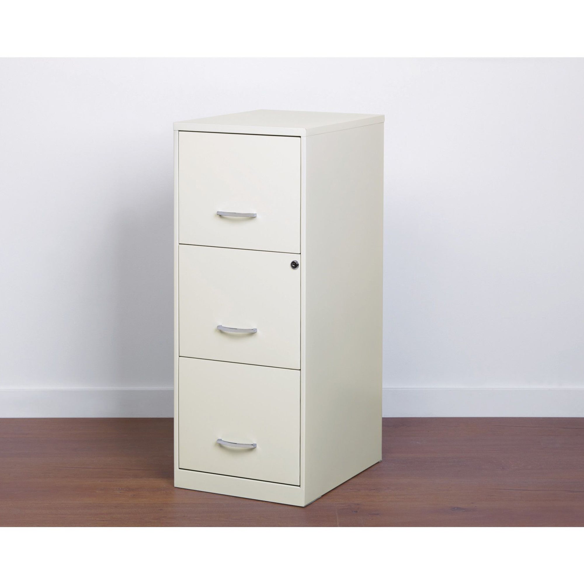 Space Solutions 18 Inch 3 Drawer Vertical Organizer Cabinet for Office(Open Box) - VMInnovations