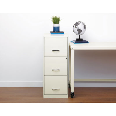 Space Solutions 18 Inch 3 Drawer Vertical Organizer Cabinet for Office (Used) - VMInnovations