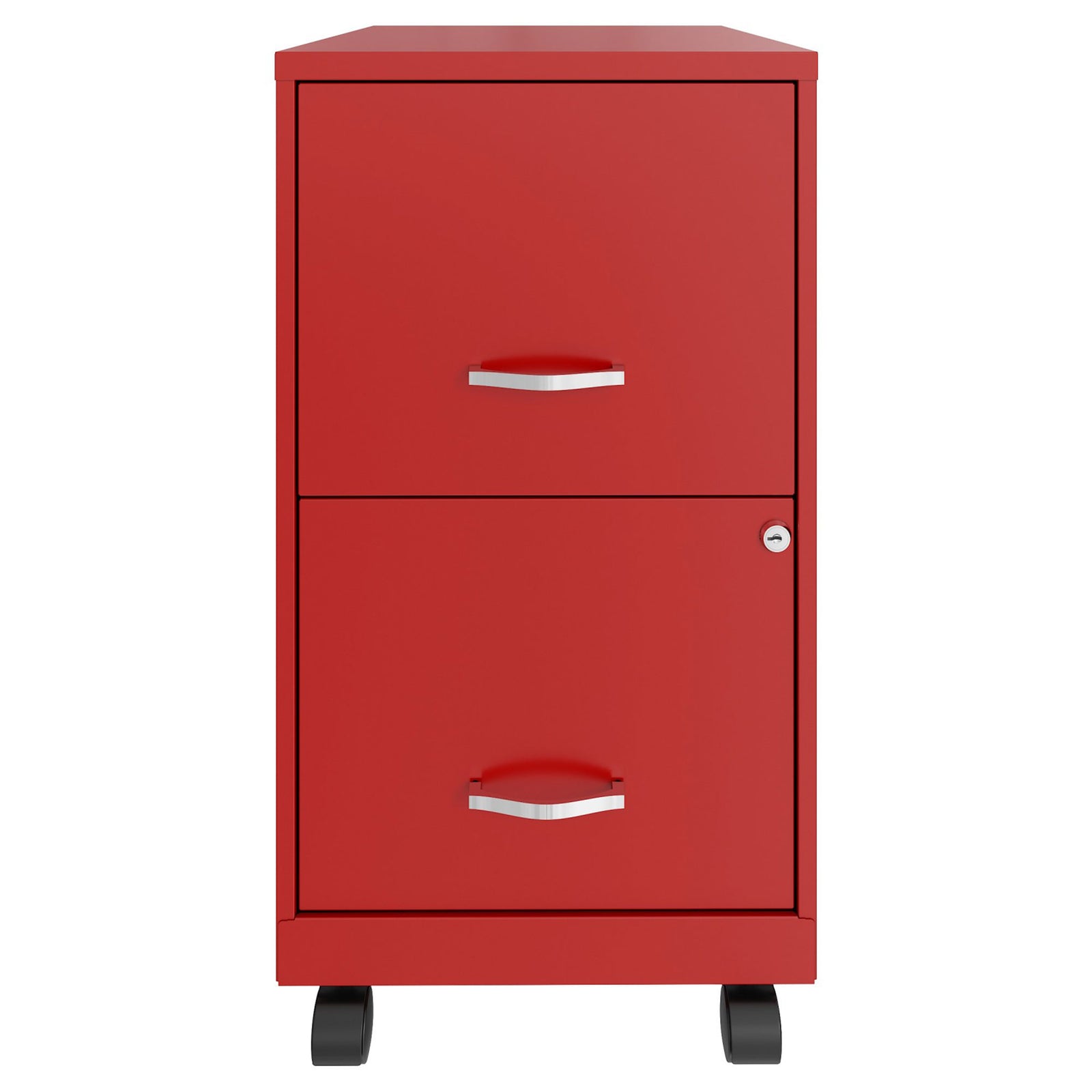 Space Solutions 18 in 2 Drawer Mobile Organizer Cabinet for Office (Open Box) - VMInnovations