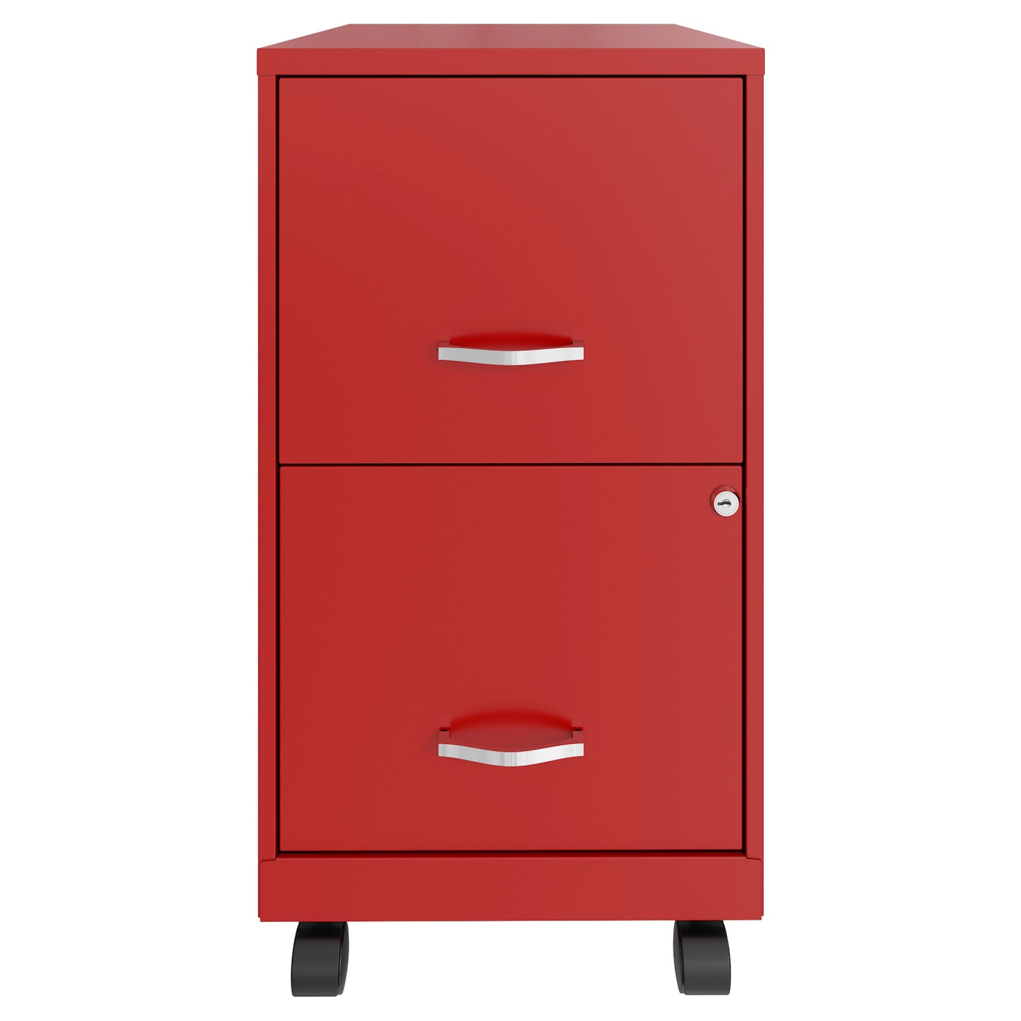 Space Solutions 18 in 2 Drawer Mobile Organizer Cabinet for Office (Open Box) - VMInnovations