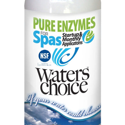 Waters Choice 12 Ounce 3 Pack of All Natural Spa Pure Enzymes, 3 Month Supply