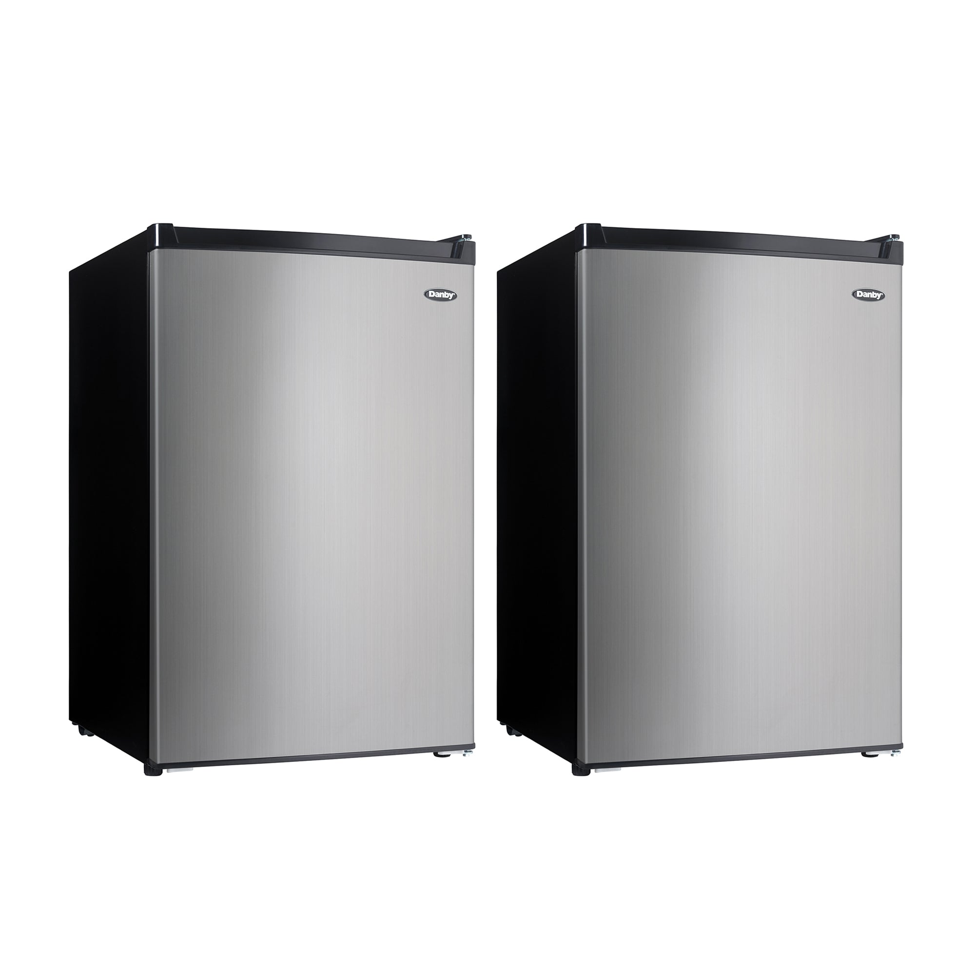 Danby DCR045B1BSLDB-3 4.5 Cubic Ft Compact Refrigerator w/ True Freezer (2 Pack)