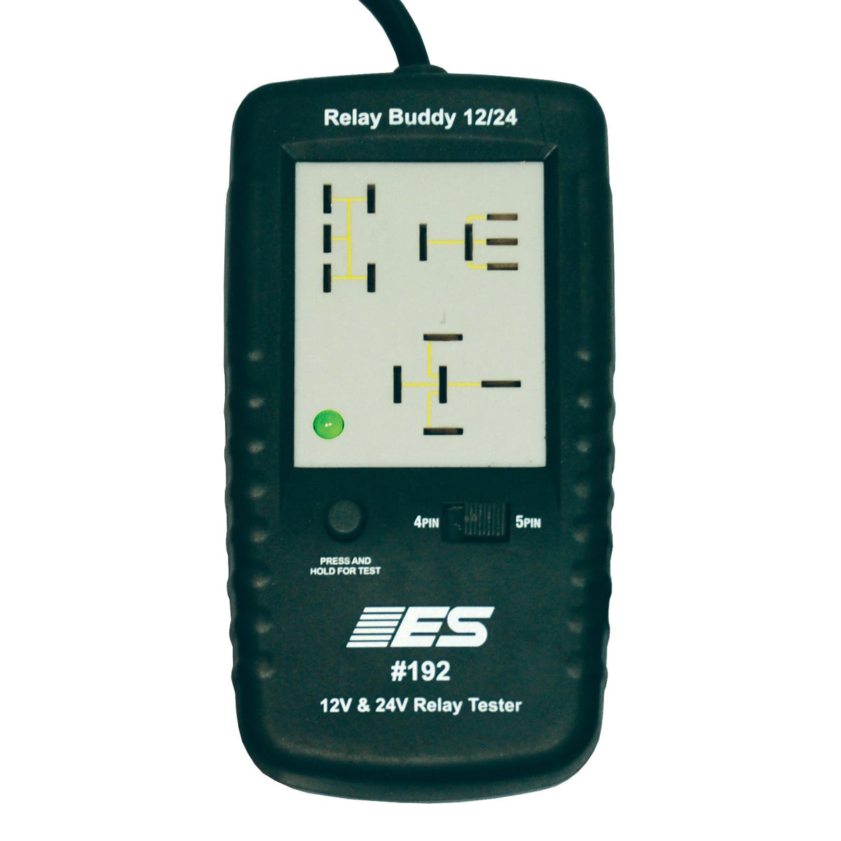 Electronic Specialties 192 12 and 24 Volt Diagnostic Relay Buddy Testing Tool