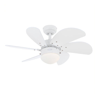 Westinghouse Turbo Swirl Lighting 30 Inch Ceiling Fan w/ Dimmable LED Light