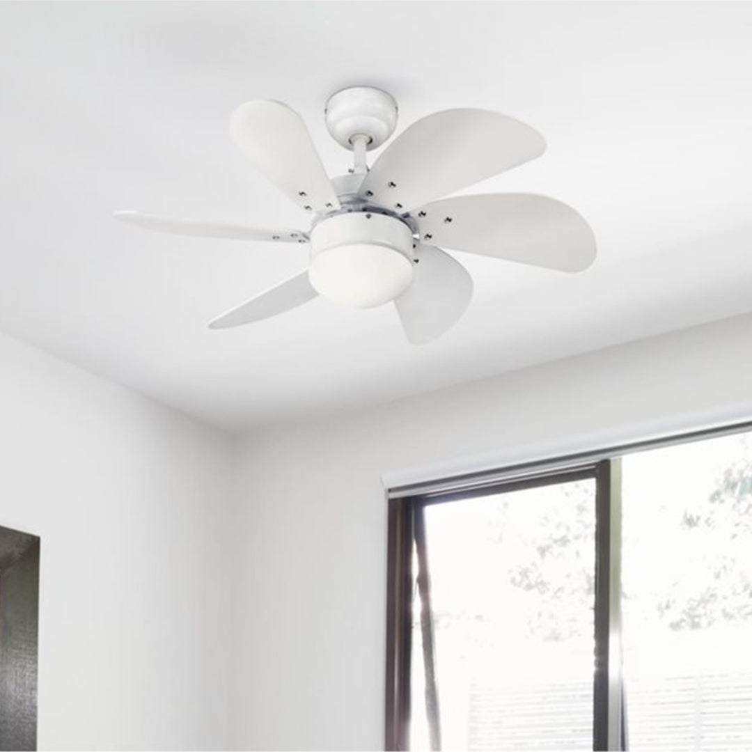 Westinghouse Swirl Lighting 30 Inch Ceiling Fan w/ Dimmable LED Light (Open Box)