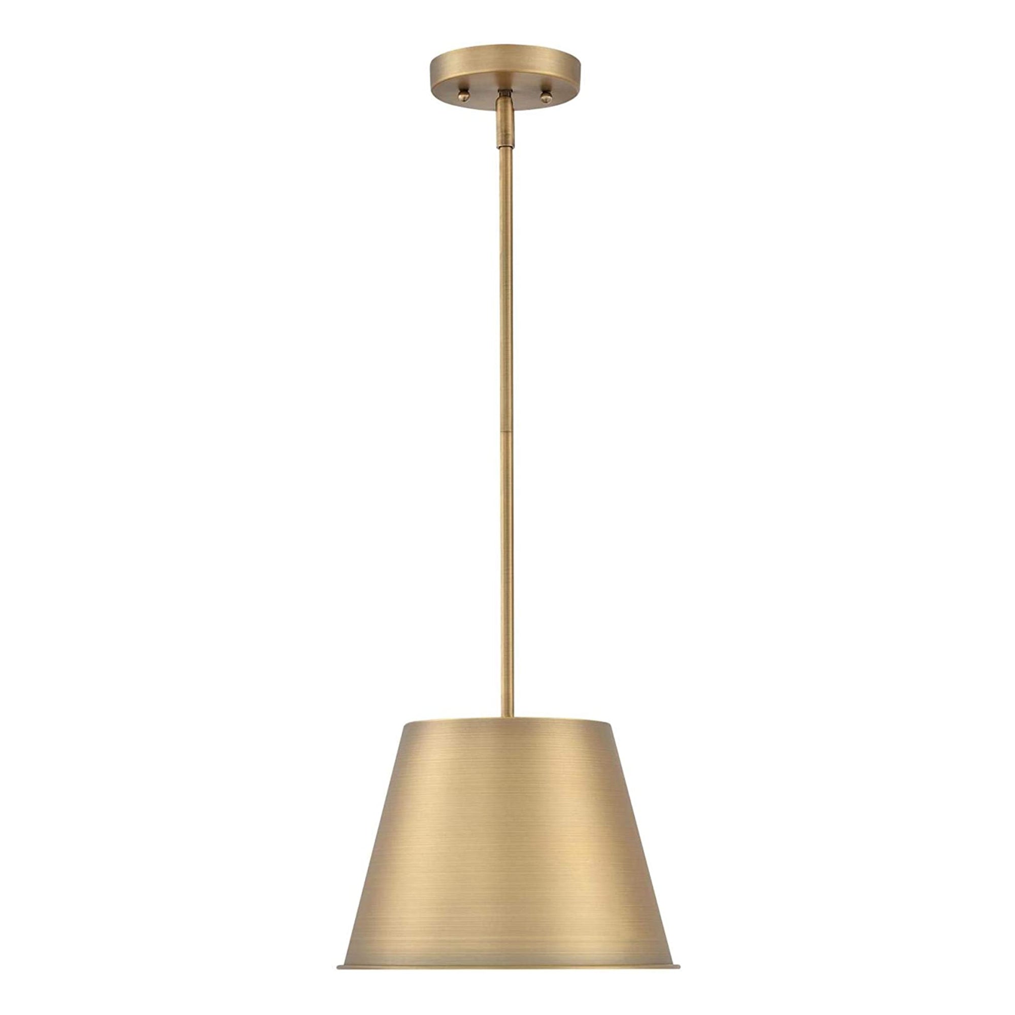 Westinghouse Lighting Derose Transitional Indoor Pendant Light, Brushed Brass - VMInnovations