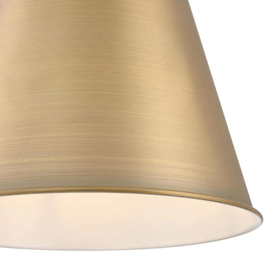 Westinghouse Lighting Derose Transitional Indoor Pendant Light, Brushed Brass - VMInnovations