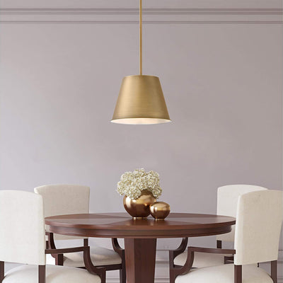 Westinghouse Lighting Derose Transitional Indoor Pendant Light, Brushed Brass - VMInnovations