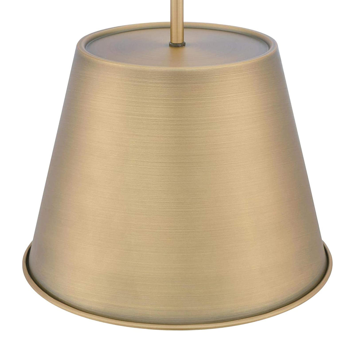 Westinghouse Lighting Derose Transitional Indoor Pendant Light, Brushed Brass
